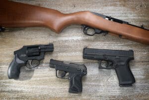 22 caliber defensive guns