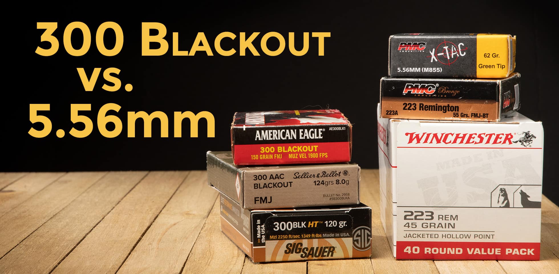 Testing 300 Blackout vs 5.56 - AmmoMan School of Guns Blog