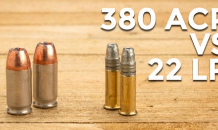 Testing 380 vs 22