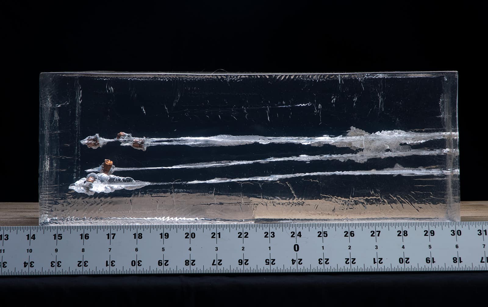 38 special gel testing results with fired bullets into gelatin