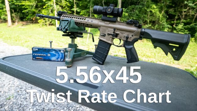 5.56 Twist Rate Chart