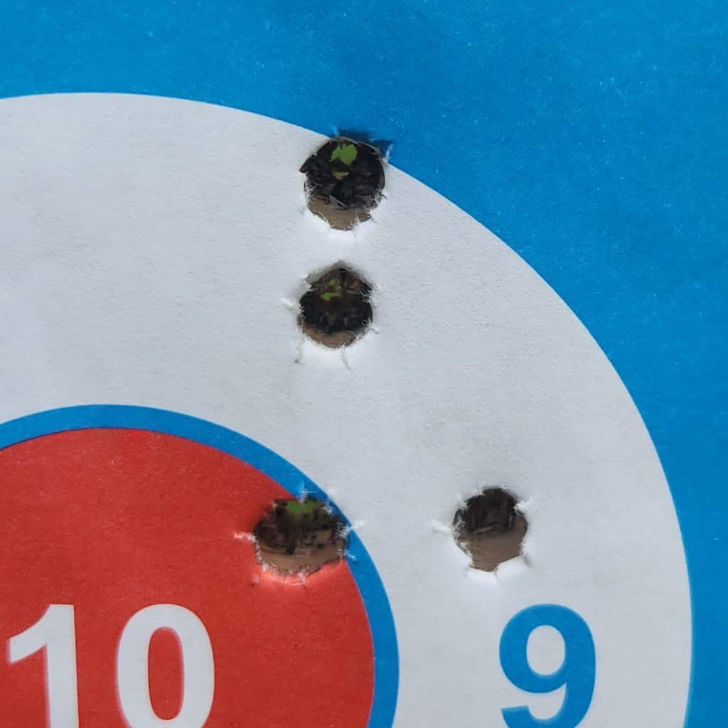 Federal American Eagle 224 Valkyrie results testing with shooting targets