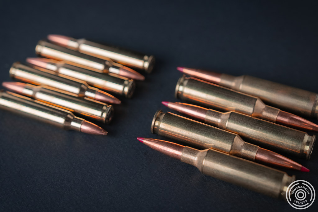 .223 vs 6.5 creedmoor size comparison.