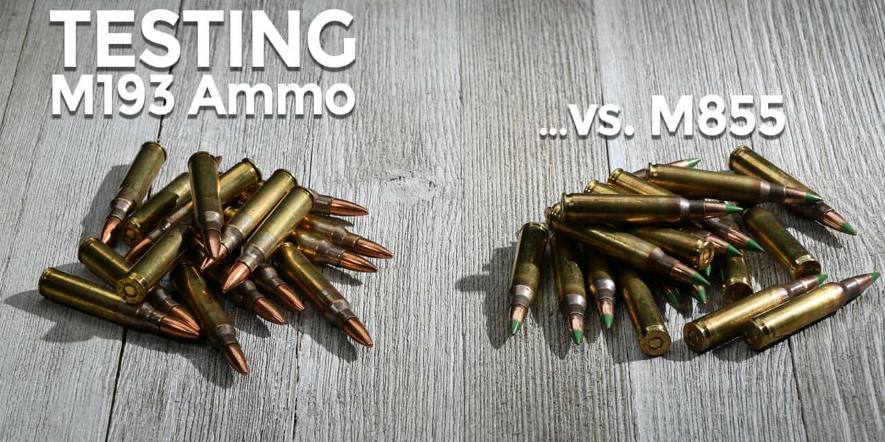 M855 vs M193 5.56mm Ammunition