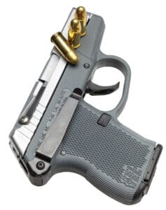 The Keltec P32 is available in both 32 ACP and 380 ACP.