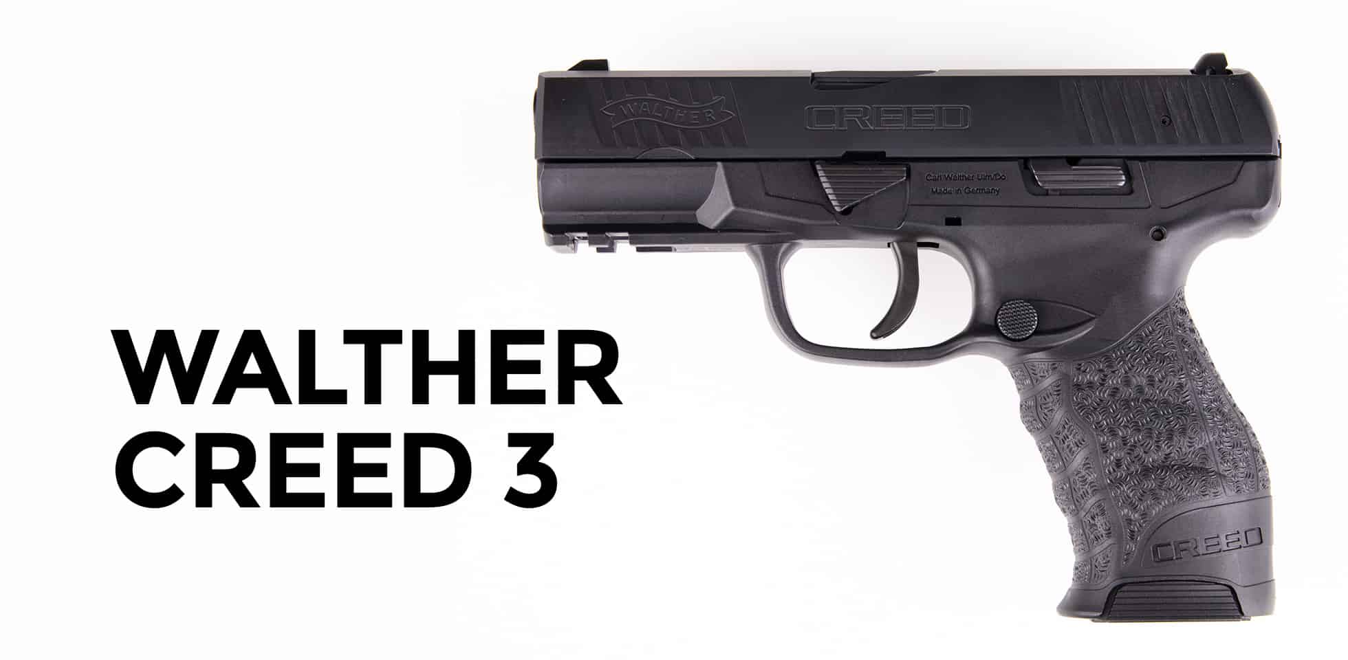 Walther Creed 3 9mm pistol