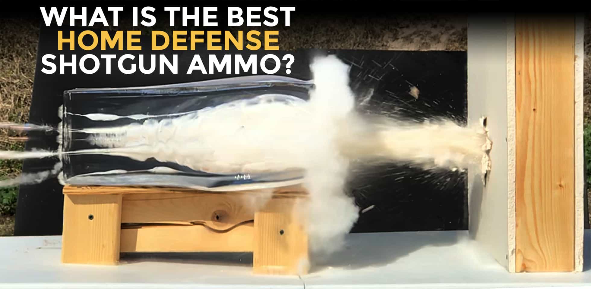 Home Defense Shotgun Ammo Test AmmoMan School of Guns Blog