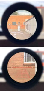 first focal plane optic