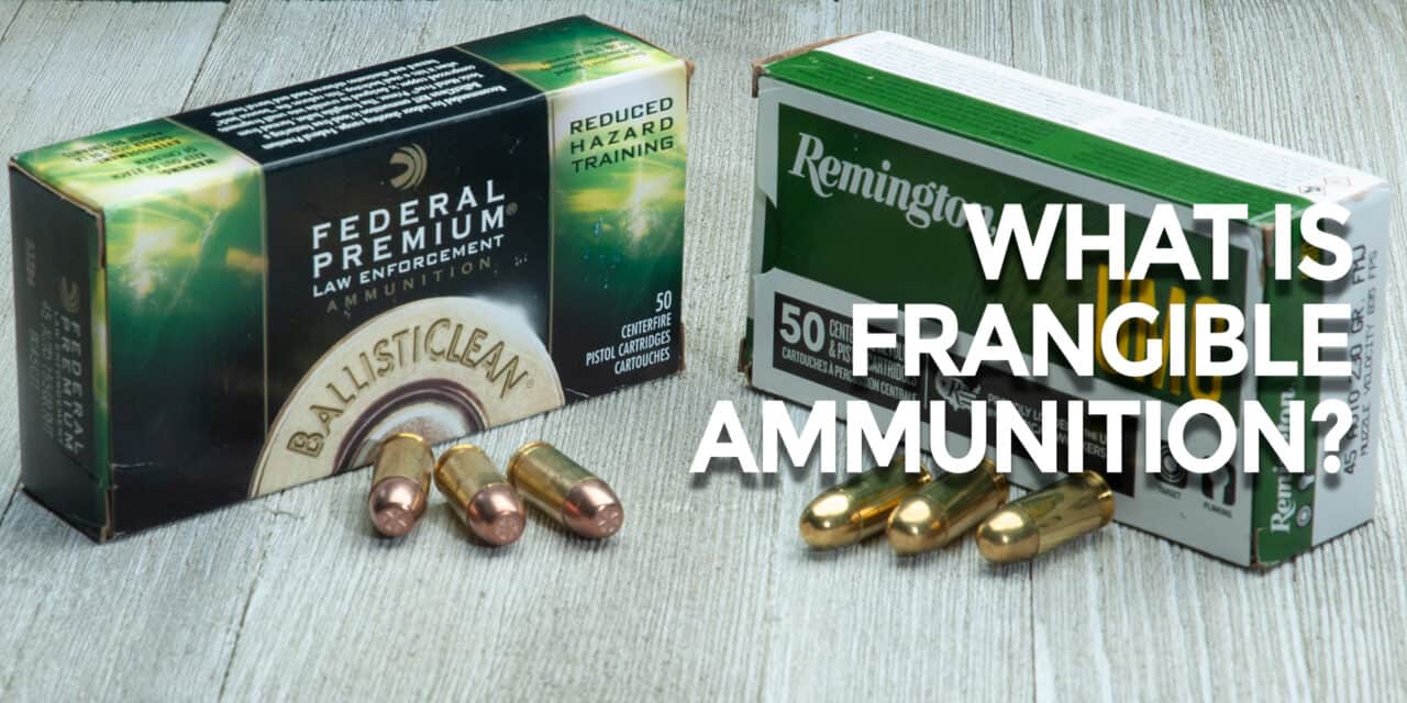 Why Use Frangible Ammo? - AmmoMan School of Guns Blog