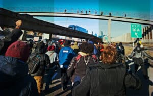 highway protest