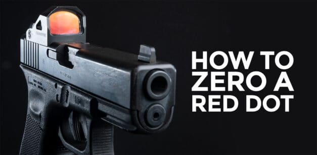 How To Zero A Red Dot
