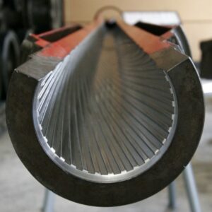 barrel rifling Rifling inside a barrel