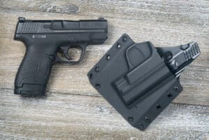 Shield with OWB Holster
