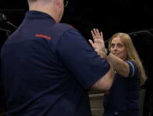 A man (or woman) alone is a target