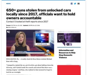 car safes work - do you need a trunk gun?