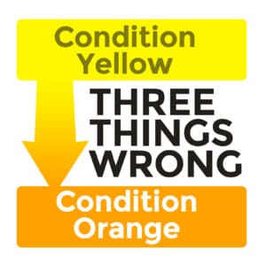 Yellow to Orange Know when to flip the switch